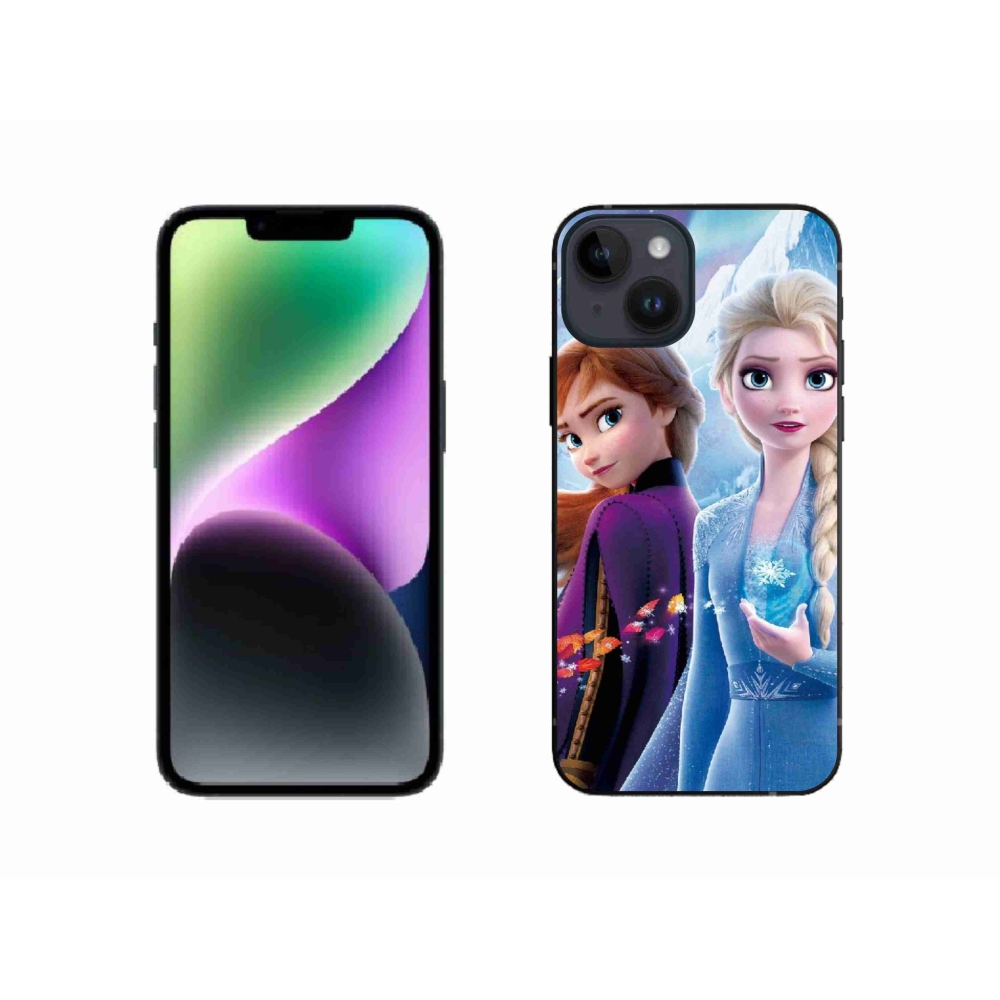 Gelový kryt mmCase na iPhone 14 - ledové království 3