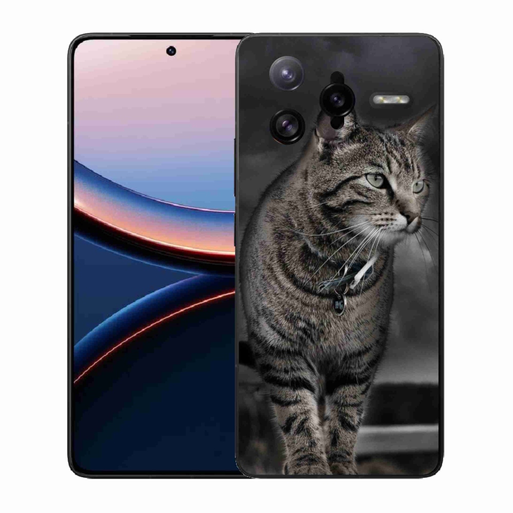 Gelový kryt mmCase na Xiaomi Poco F7 Ultra - kočka
