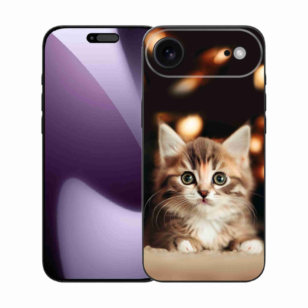 Gelový kryt mmCase na iPhone 17 Air - roztomilé kotě 2
