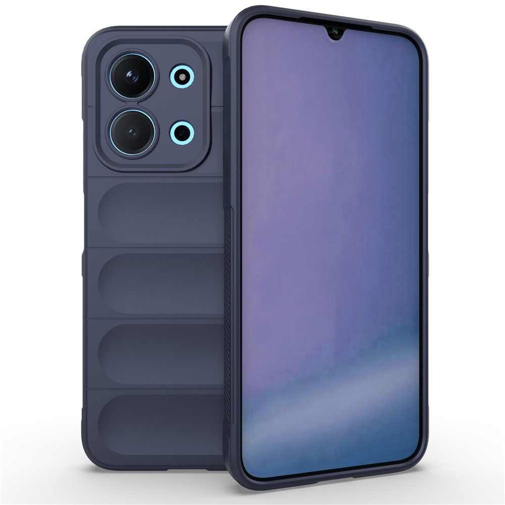 Rugg odolný gelový obal na Xiaomi Redmi 15C 4G (171mm)/Poco C85 4G (171mm) - tmavěmodrý