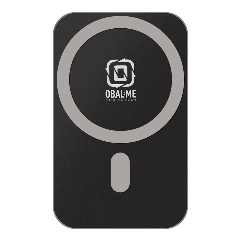 OBAL:ME MagNetix Plate Bezdrátový Nabíjecí Držák do Auta 15W Black