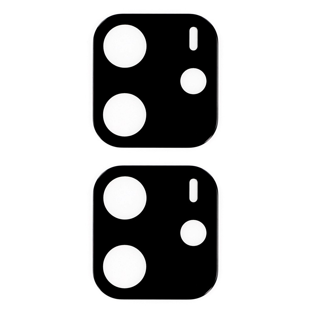 3D sklo čočky fotoaparátu na Xiaomi Redmi Note 14 - černé 2ks