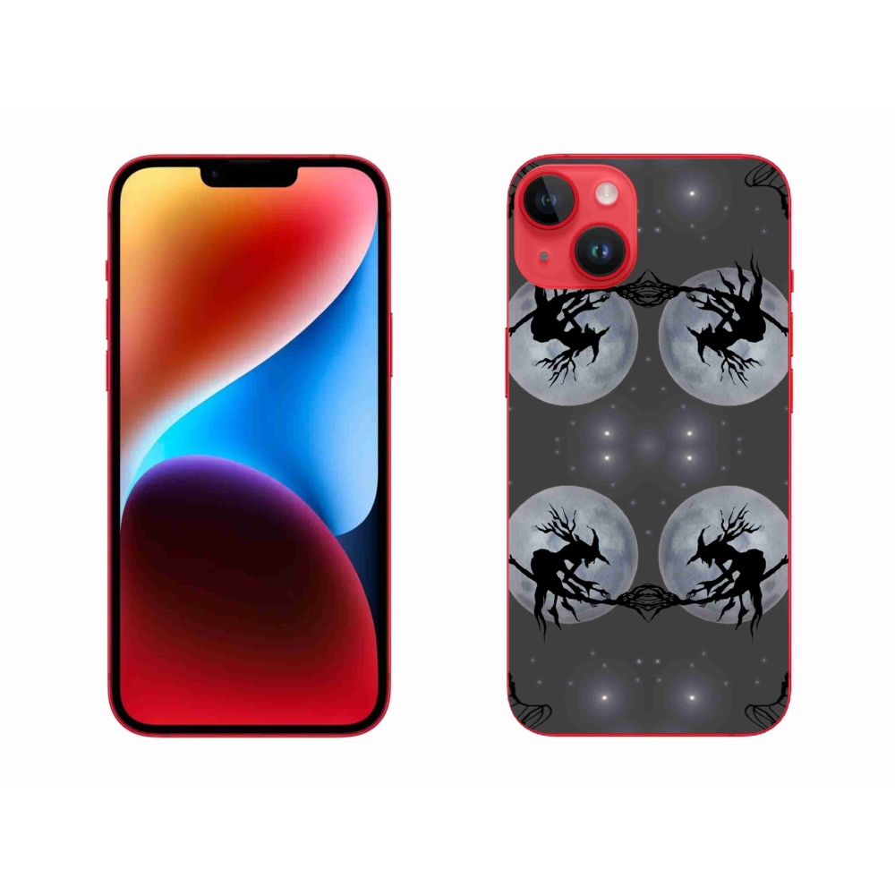 Gelový kryt mmCase na iPhone 14 Plus - abstraktní motiv 3
