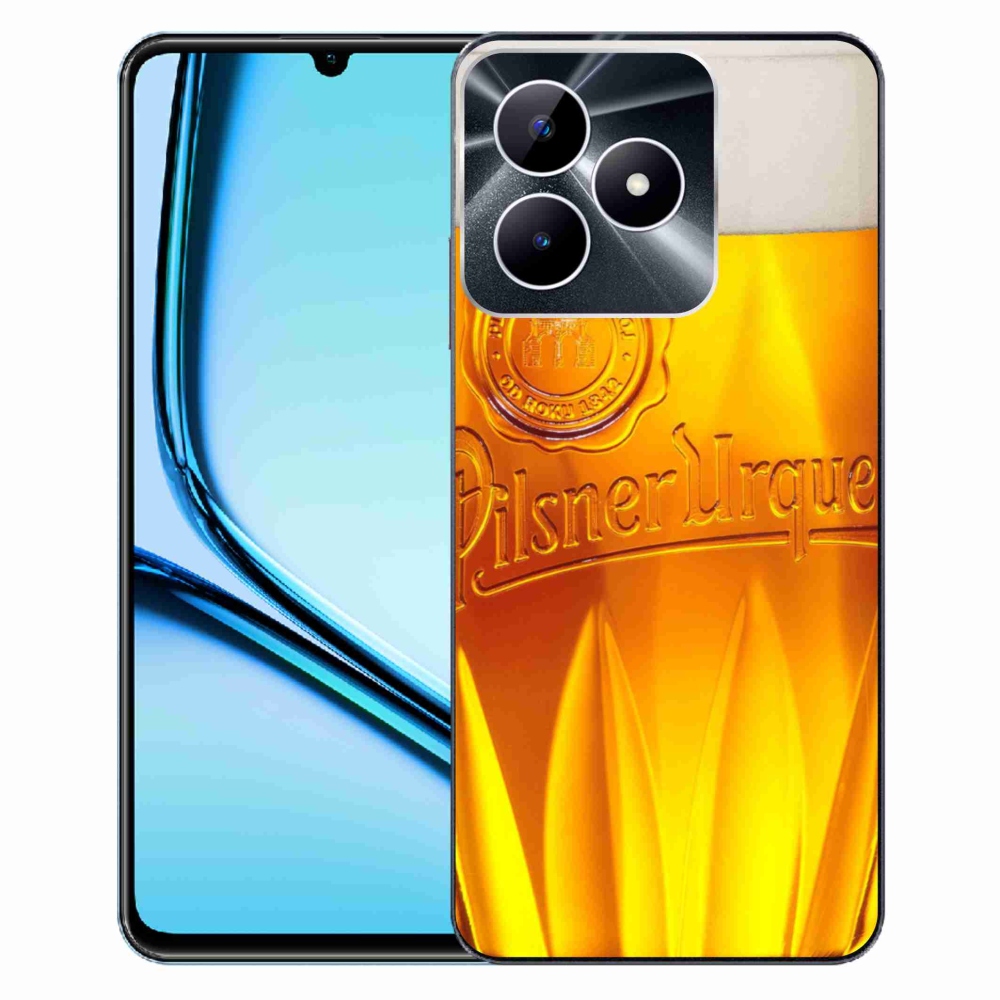 Gelový kryt mmCase na Realme Note 50 - pivo