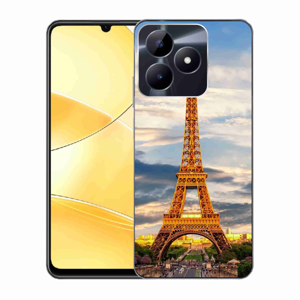 Gelový kryt mmCase na Realme C51/C53 - eiffelova věž 3