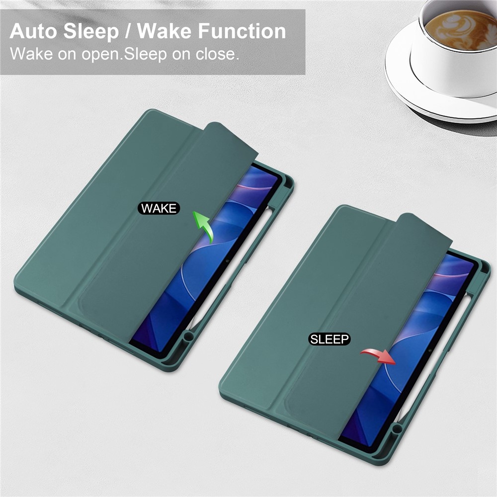 Case chytré zavírací pouzdro na tablet Xiaomi Redmi Pad 2 - zelené