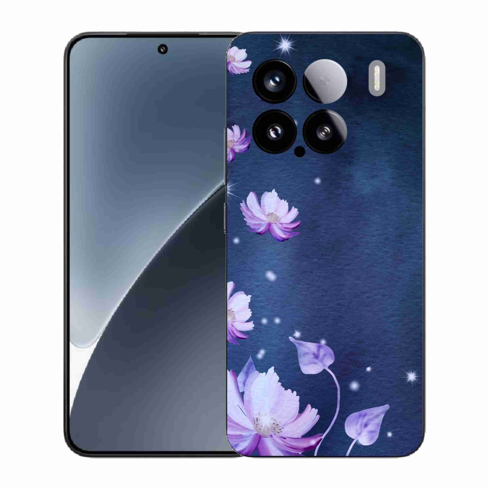 Gelový kryt mmCase na Xiaomi 15 - padající květy