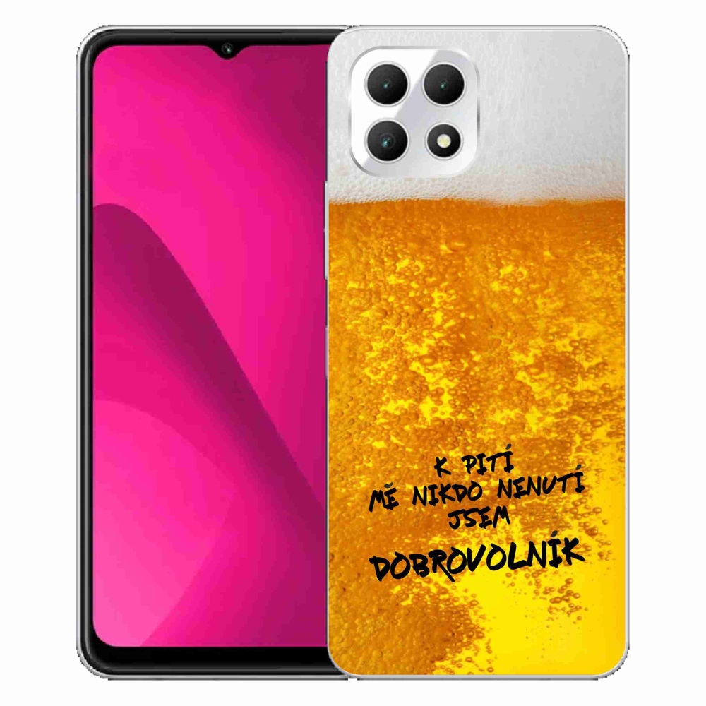 Gelový kryt mmCase na T-Mobile T Phone 2 - pivní motiv 4