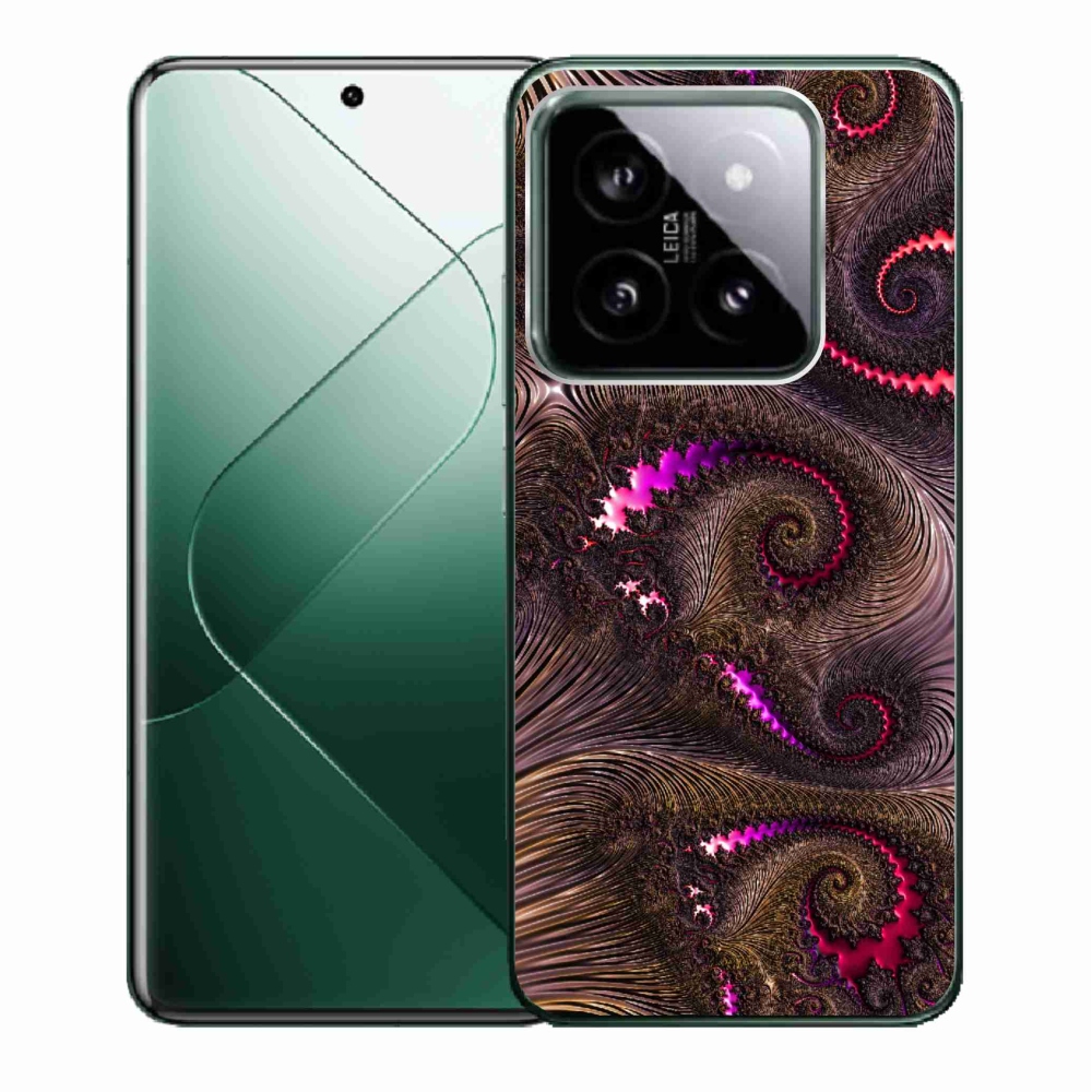 Gelový kryt mmCase na Xiaomi 14 - abstraktní motiv 24