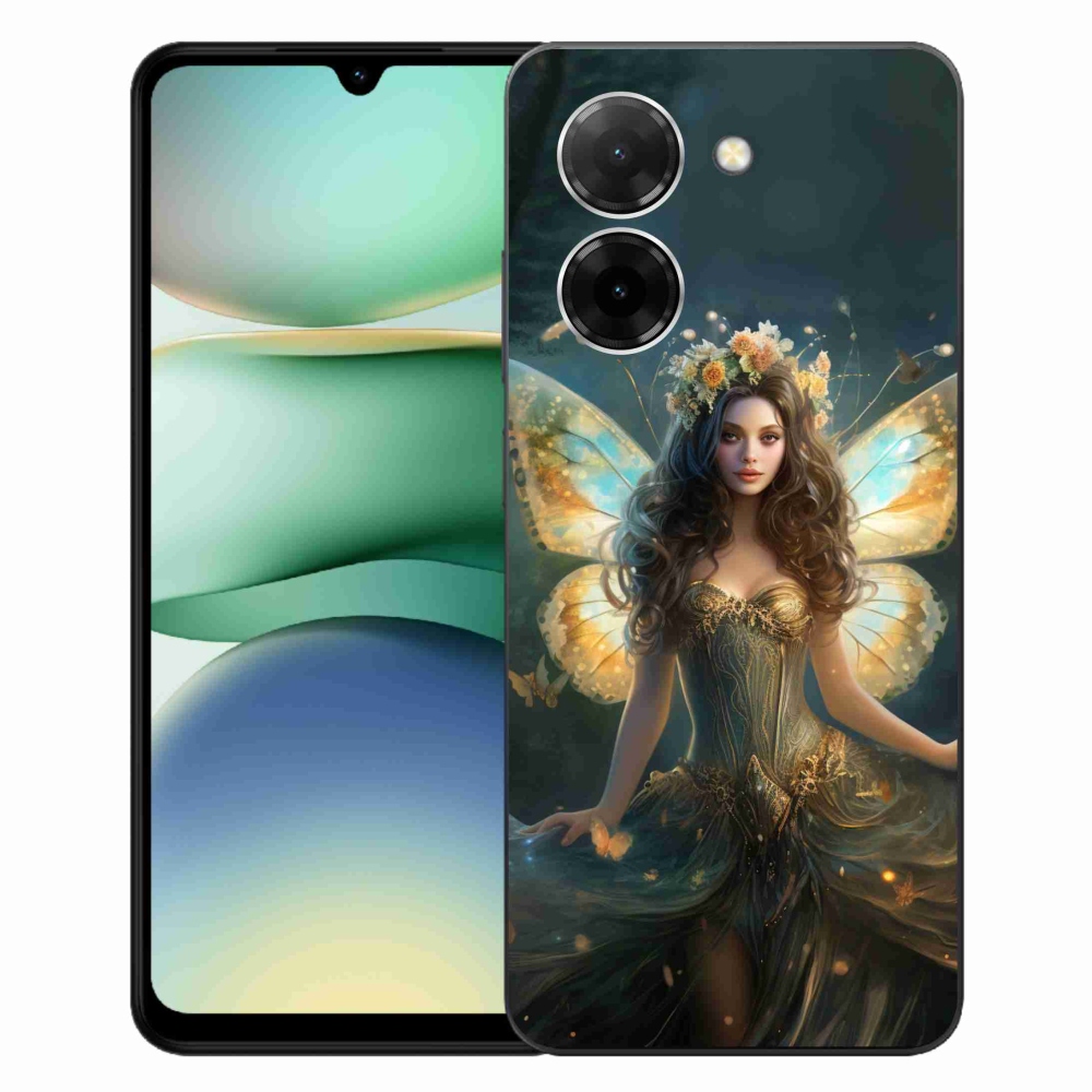 Gelový kryt mmCase na Xiaomi Redmi A5 (171.7x77.8x8.3mm) - motýlí žena