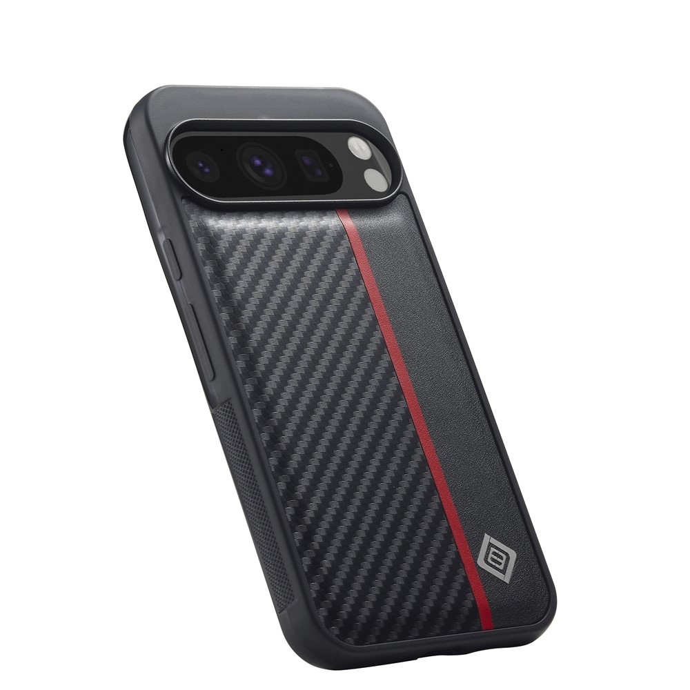 LC.IMEEKE odolný gelový obal na Google Pixel 10 Pro/Pixel 10 - černý/červený