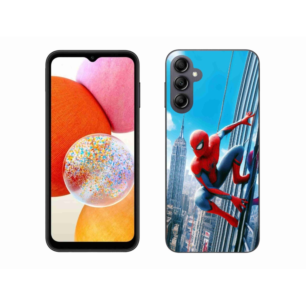 Gelový kryt mmCase na Samsung Galaxy A14 4G/5G - spiderman