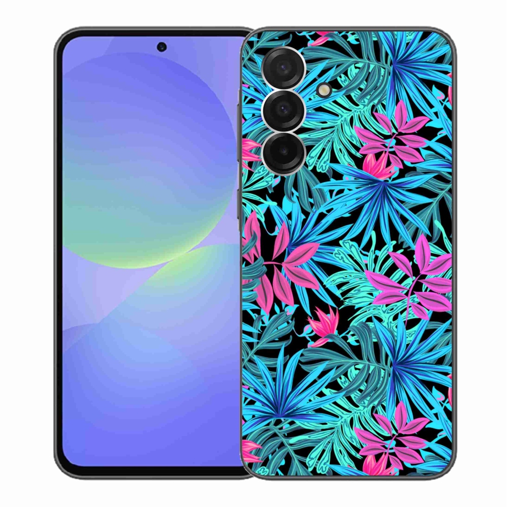 Gelový kryt mmCase na Samsung Galaxy A36 5G - květiny 3