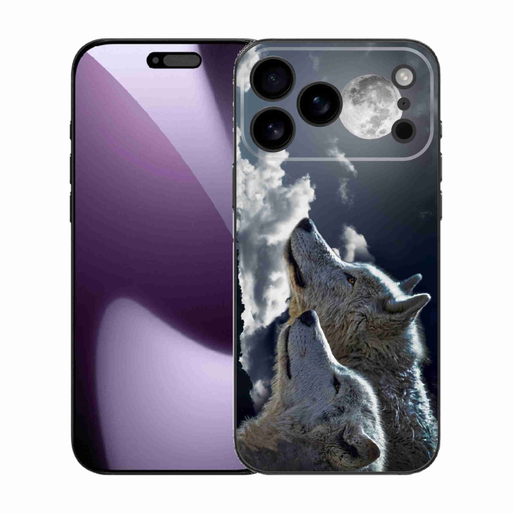 Gelový kryt mmCase na iPhone 17 Pro Max - vlci