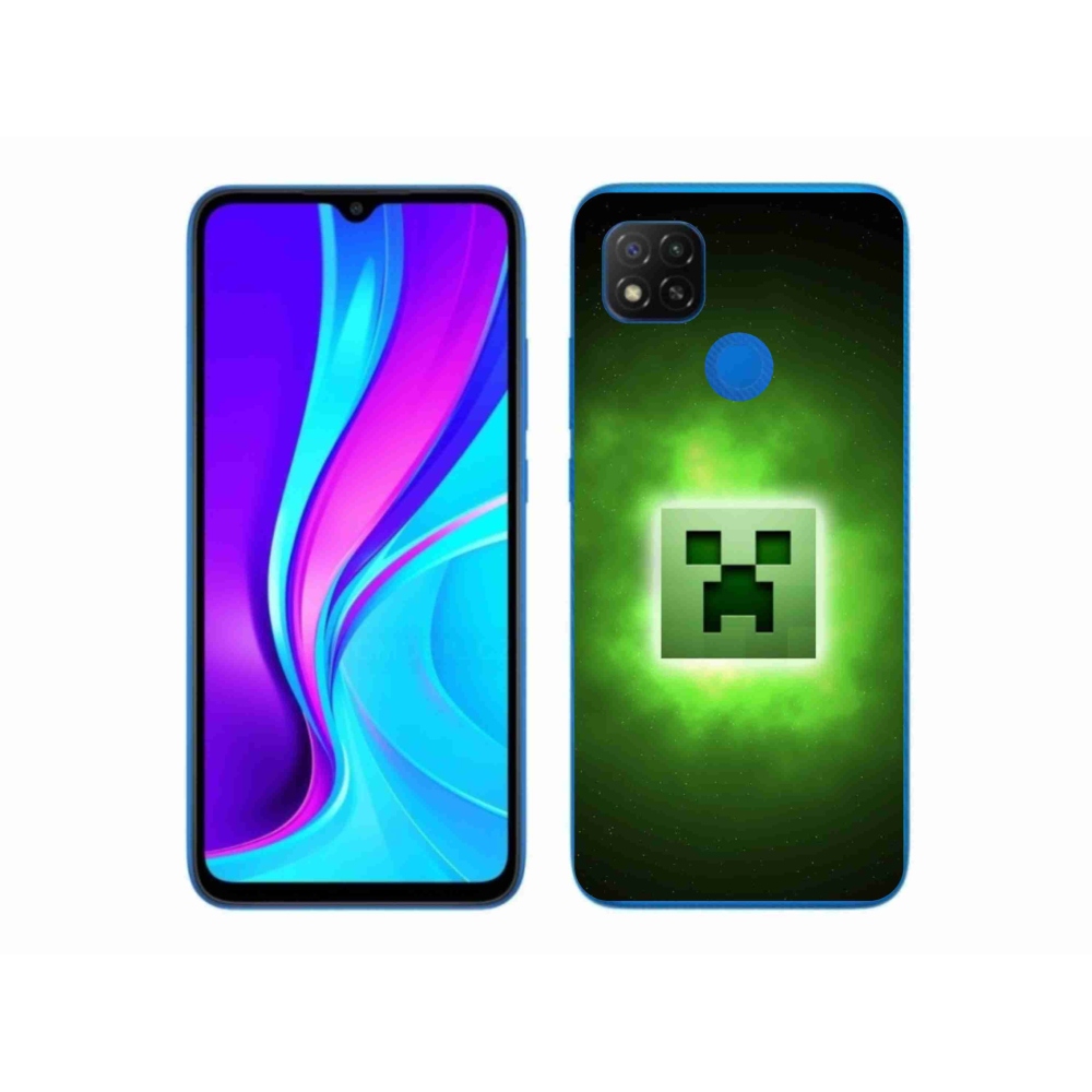 Gelový kryt mmCase na Xiaomi Redmi 9C - minecraft