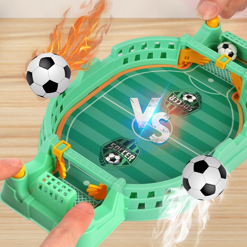 Stolní fotbalové hřiště pro dva hráče – zelené