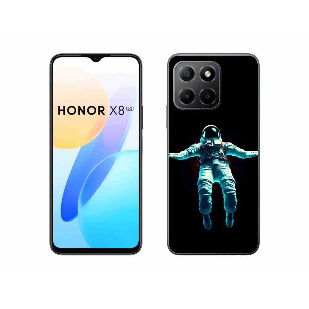 Gelový kryt mmCase na Honor X8 5G - kosmonaut