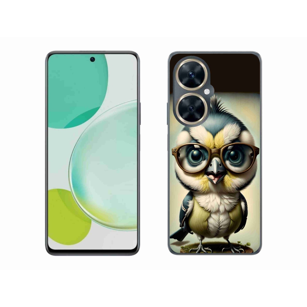 Gelový kryt mmCase na Huawei Nova 11i - mládě s brýlemi
