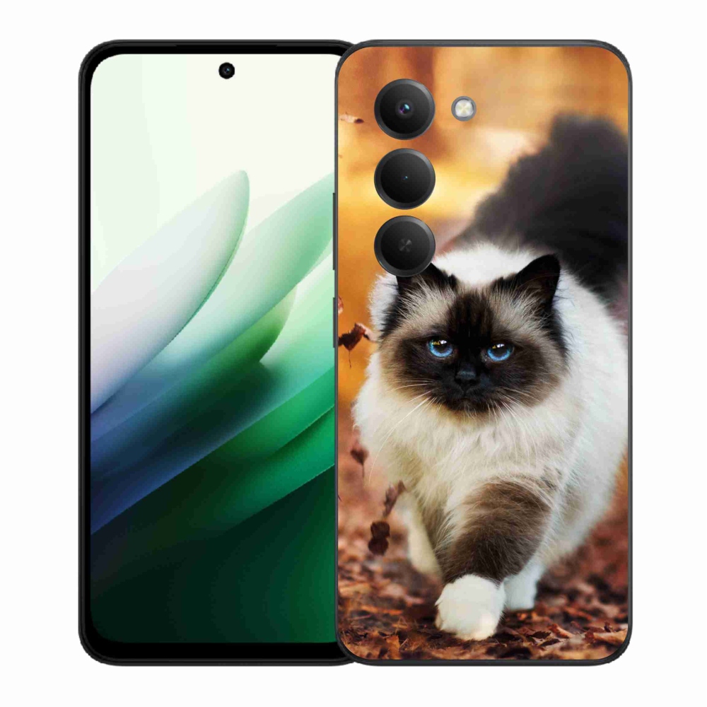 Gelový kryt mmCase na Xiaomi Redmi 15 5G (169mm) - kočka