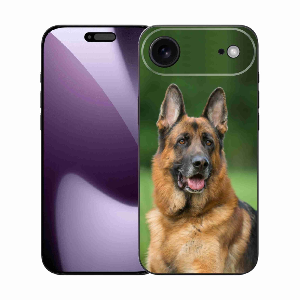 Gelový kryt mmCase na iPhone 17 Air - německý ovčák