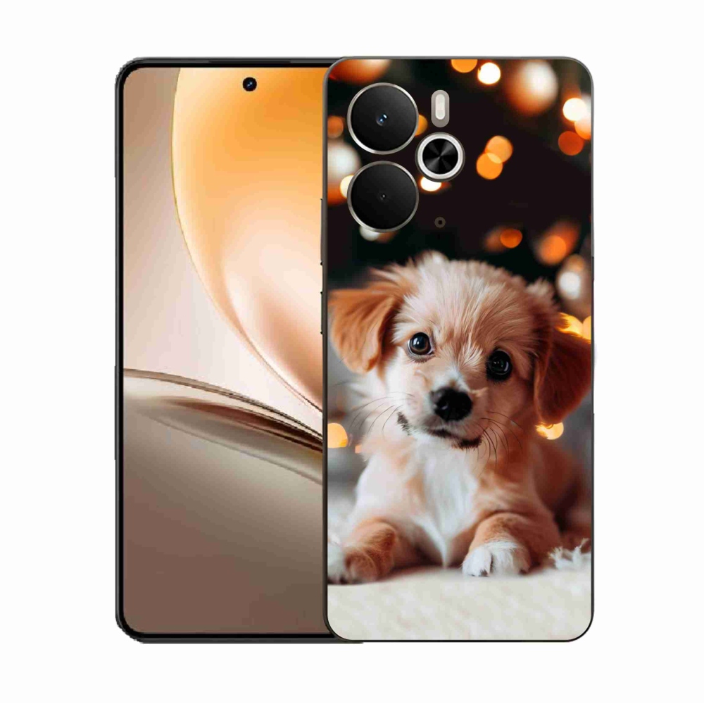 Gelový kryt mmCase na Realme 14 5G - štěňátko