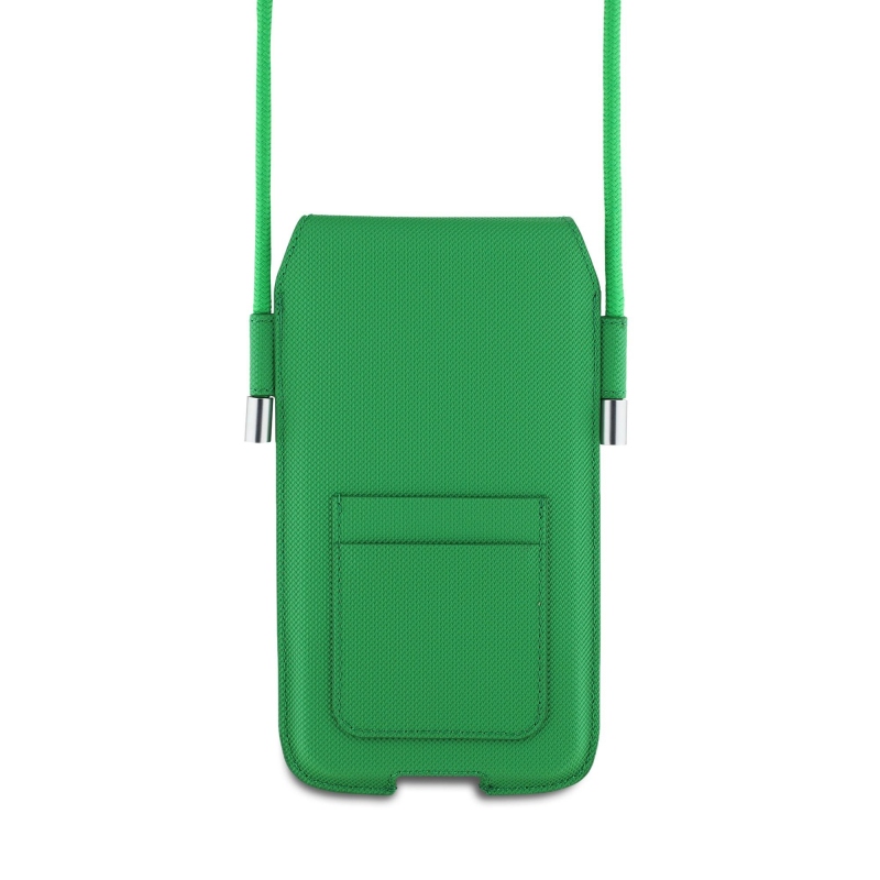 Lacoste PVC Iconic Petit Pique Kapsa na Telefon XL Green
