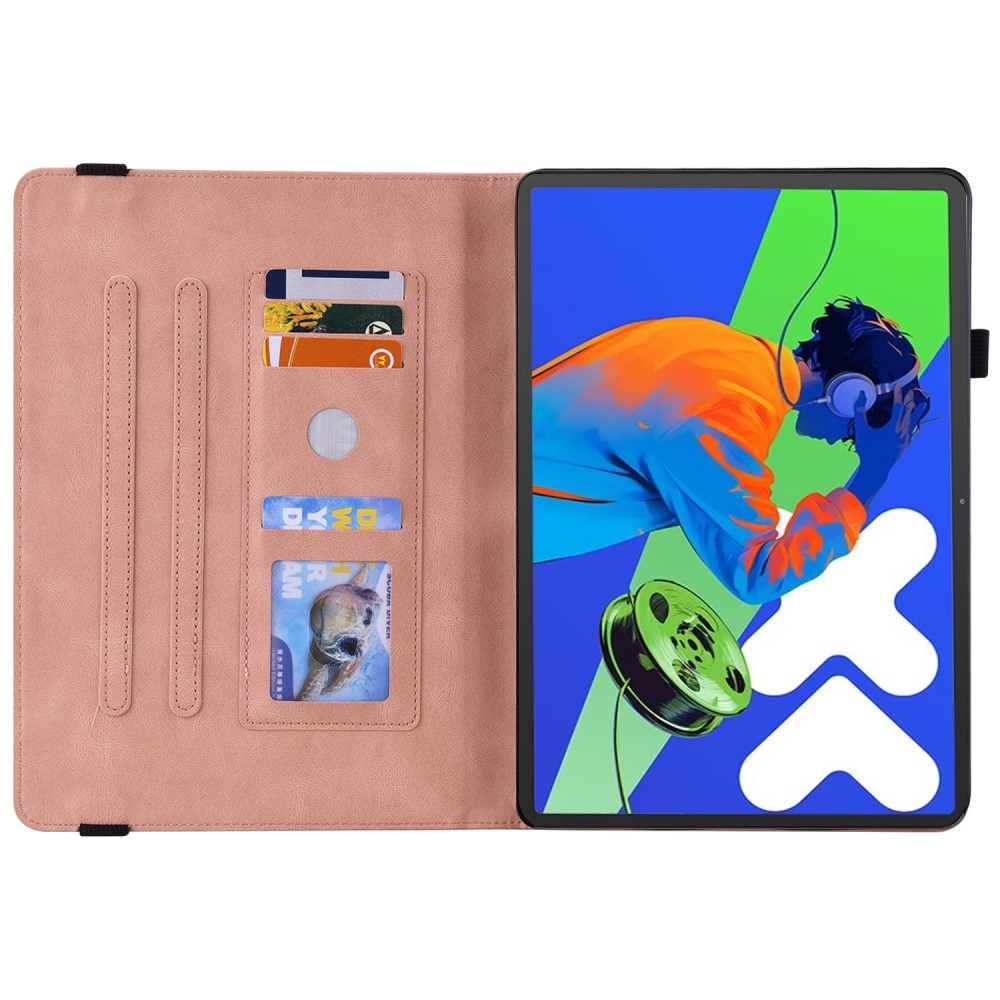 Butterfly zavírací pouzdro na tablet Lenovo Idea Tab Pro 12.7 - růžové
