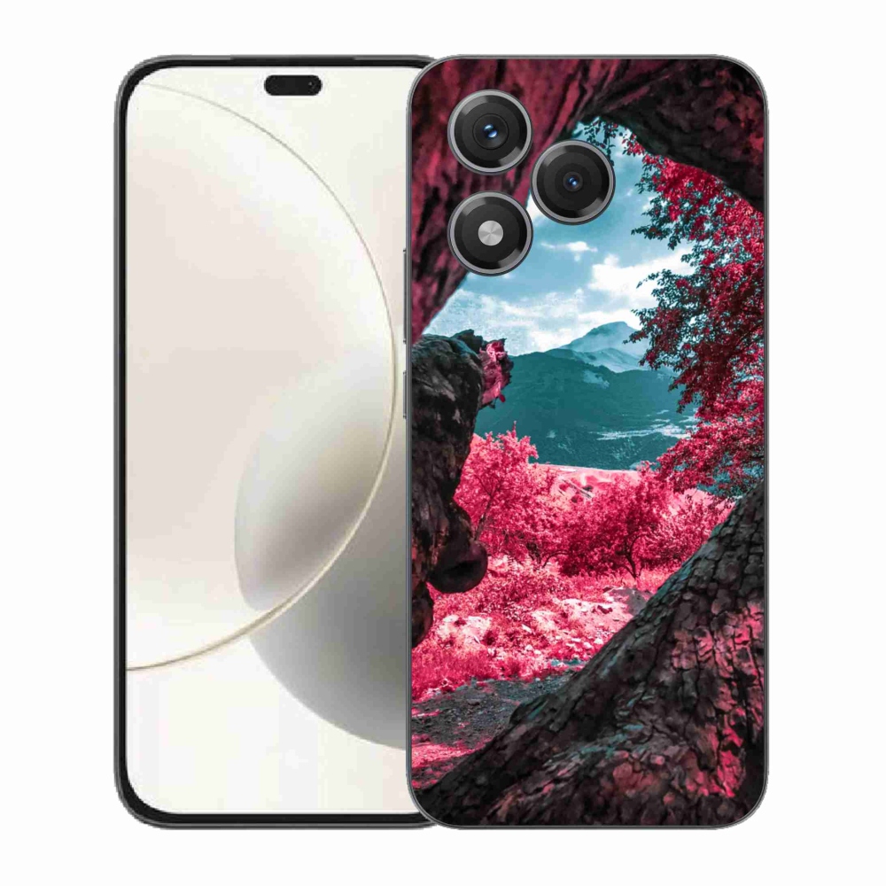 Gelový kryt mmCase na Honor 400 Lite - výhled na hory