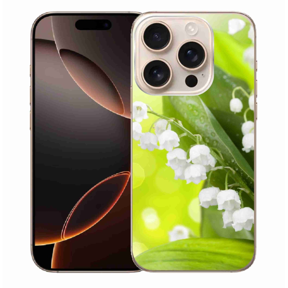 Gelový kryt mmCase na iPhone 16 Pro Max - konvalinka