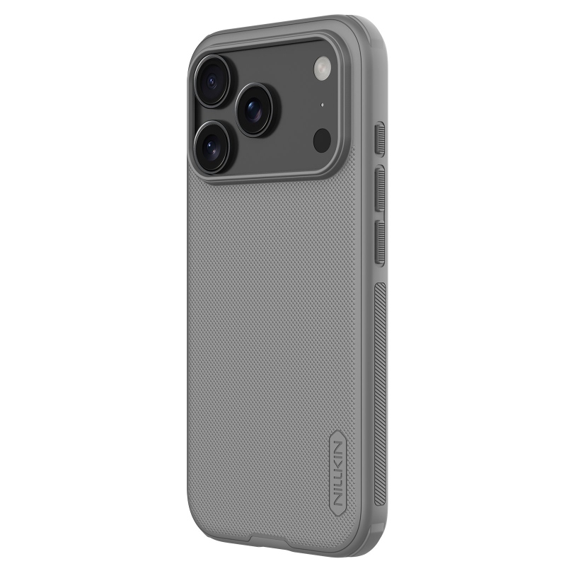 Nillkin Super Frosted PRO Zadní Kryt pro Apple iPhone 17 Pro Max Titanium Gray