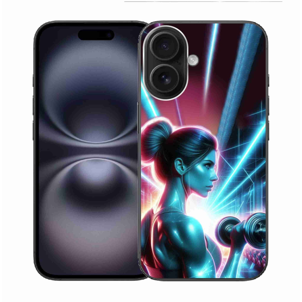 Gelový kryt mmCase na iPhone 16 - posilování