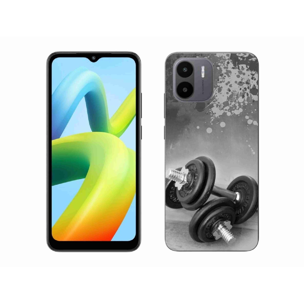 Gelový kryt mmCase na Xiaomi Redmi A1 - činky 1
