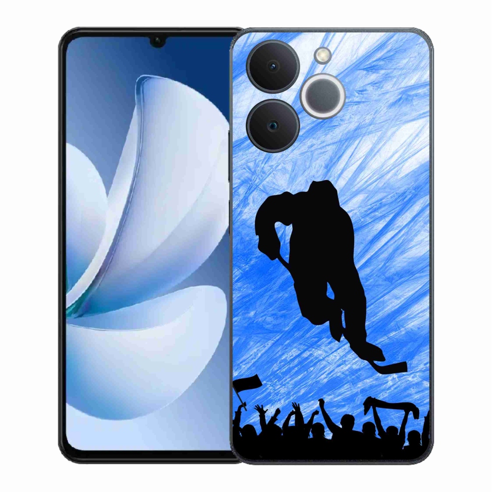 Gelový kryt mmCase na Realme Note 70T - hokejový hráč