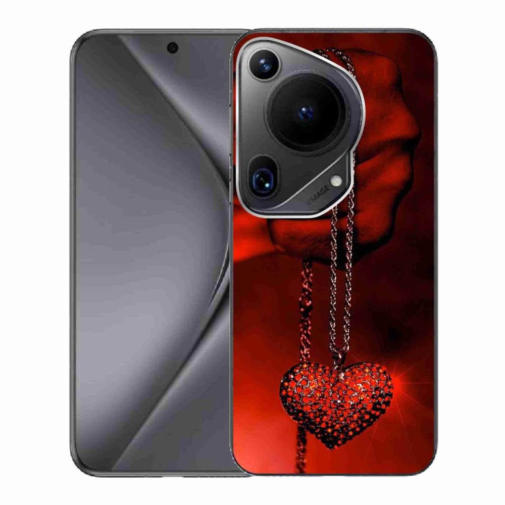 Gelový kryt mmCase na Huawei Pura 70 Ultra - náhrdelník