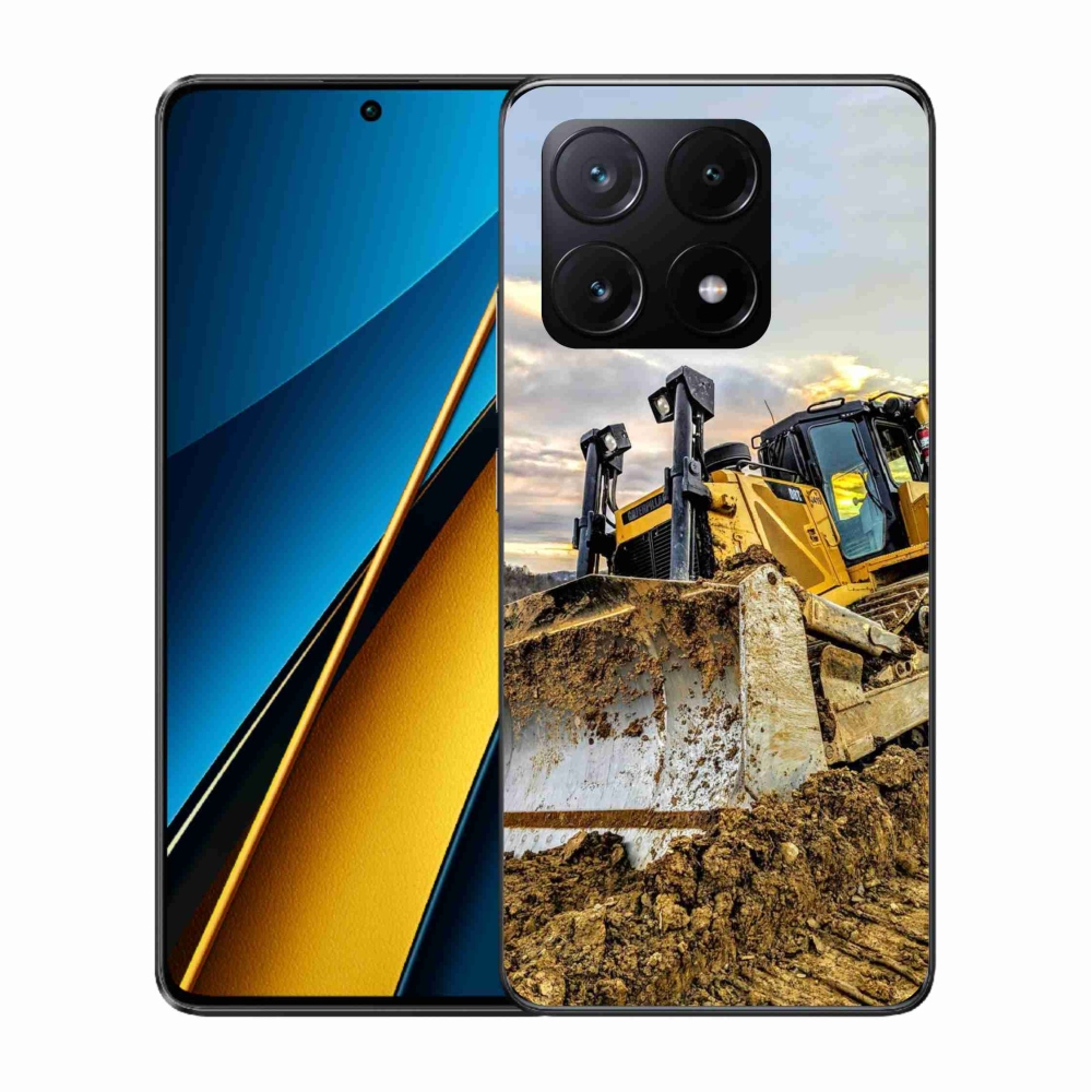 Gelový kryt mmCase na Xiaomi Poco X6 Pro 5G - bagr