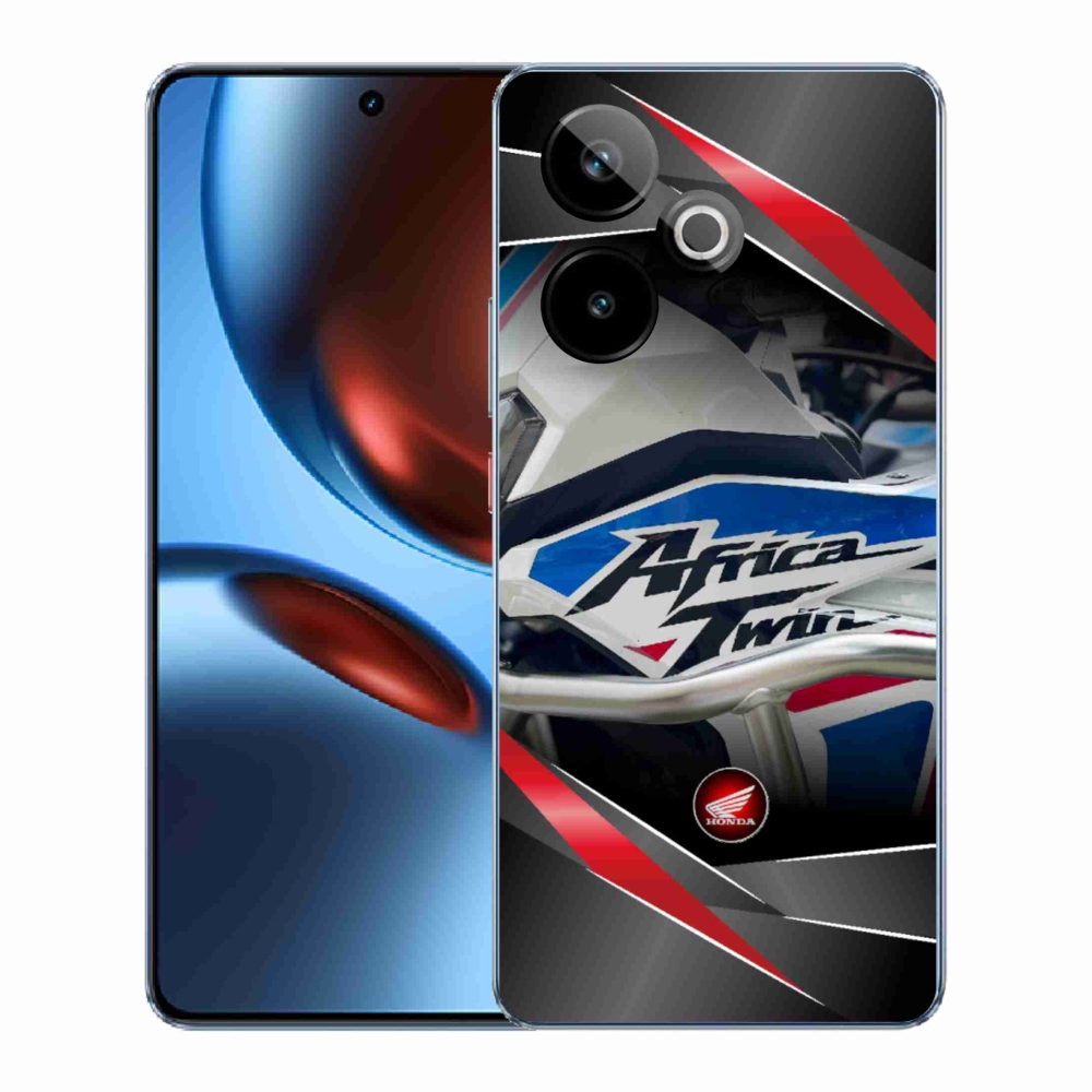 Gelový kryt mmCase na Realme GT 7 5G/GT 7T 5G - motorka honda