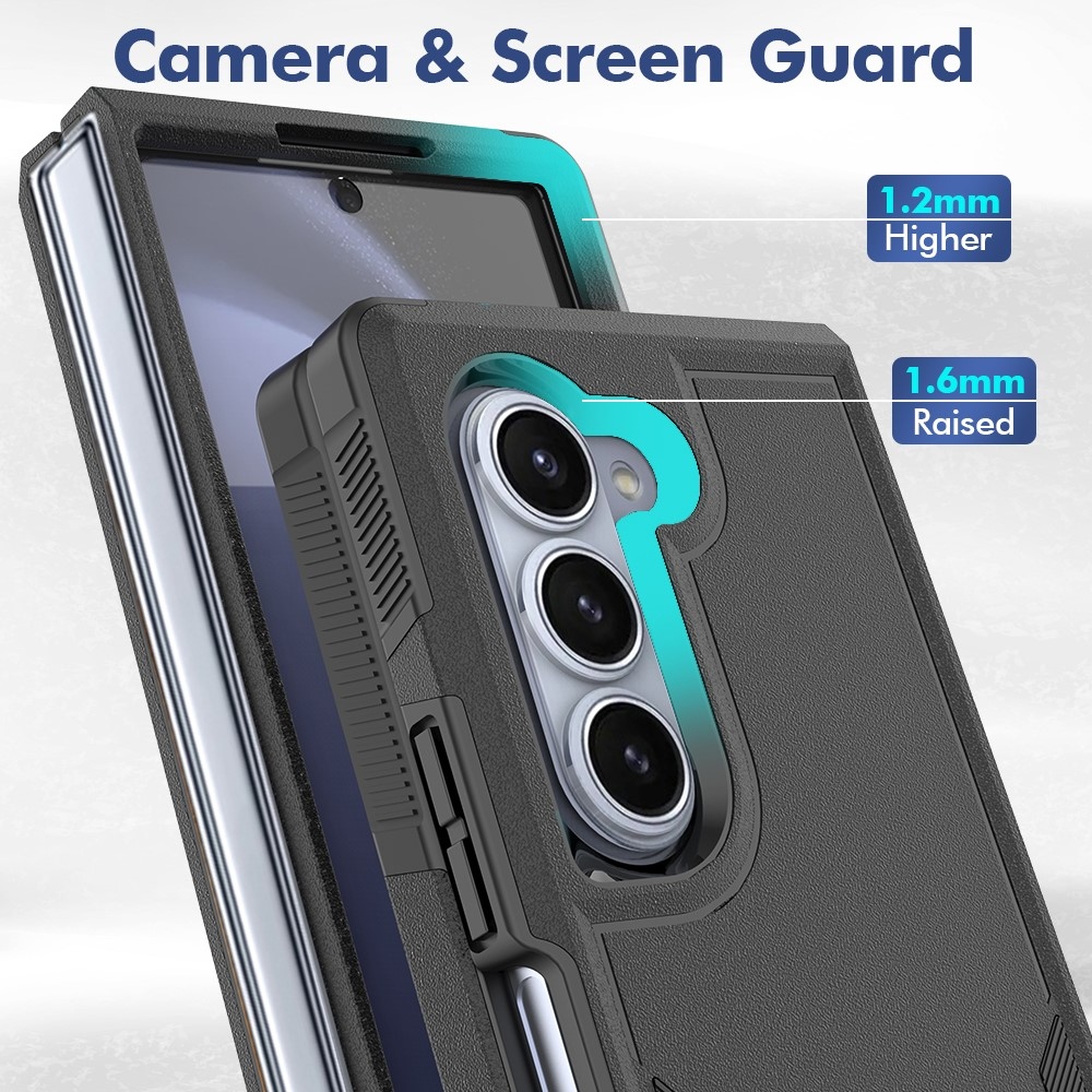 Case plastový kryt na Samsung Galaxy Z Fold6 5G - černý