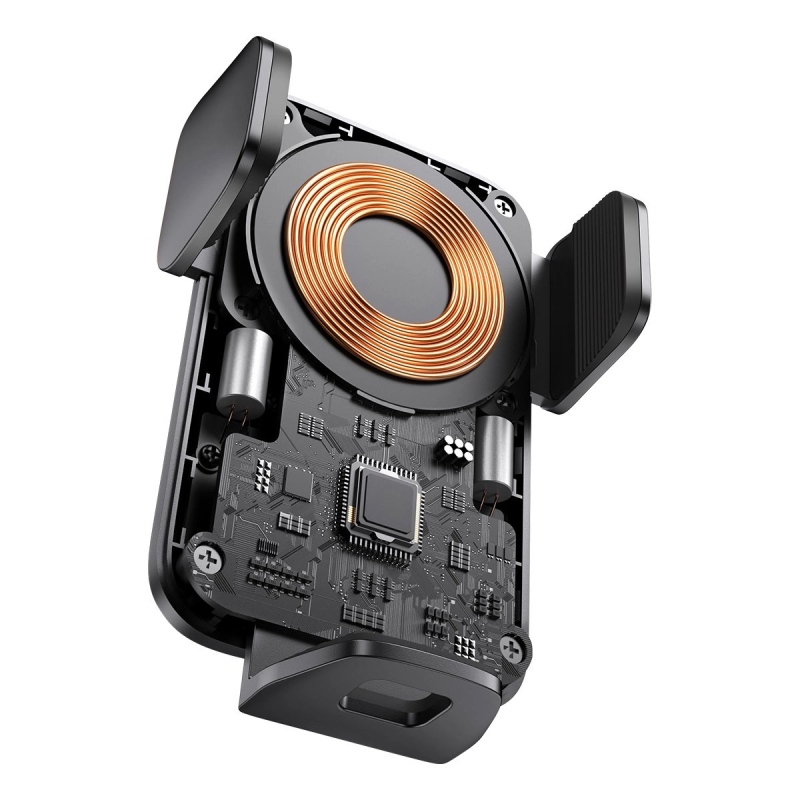 Baseus Wisdom Auto Alignment Držák do Auta s Bezdrátový nabíjením 15W (Air Outlet) Black