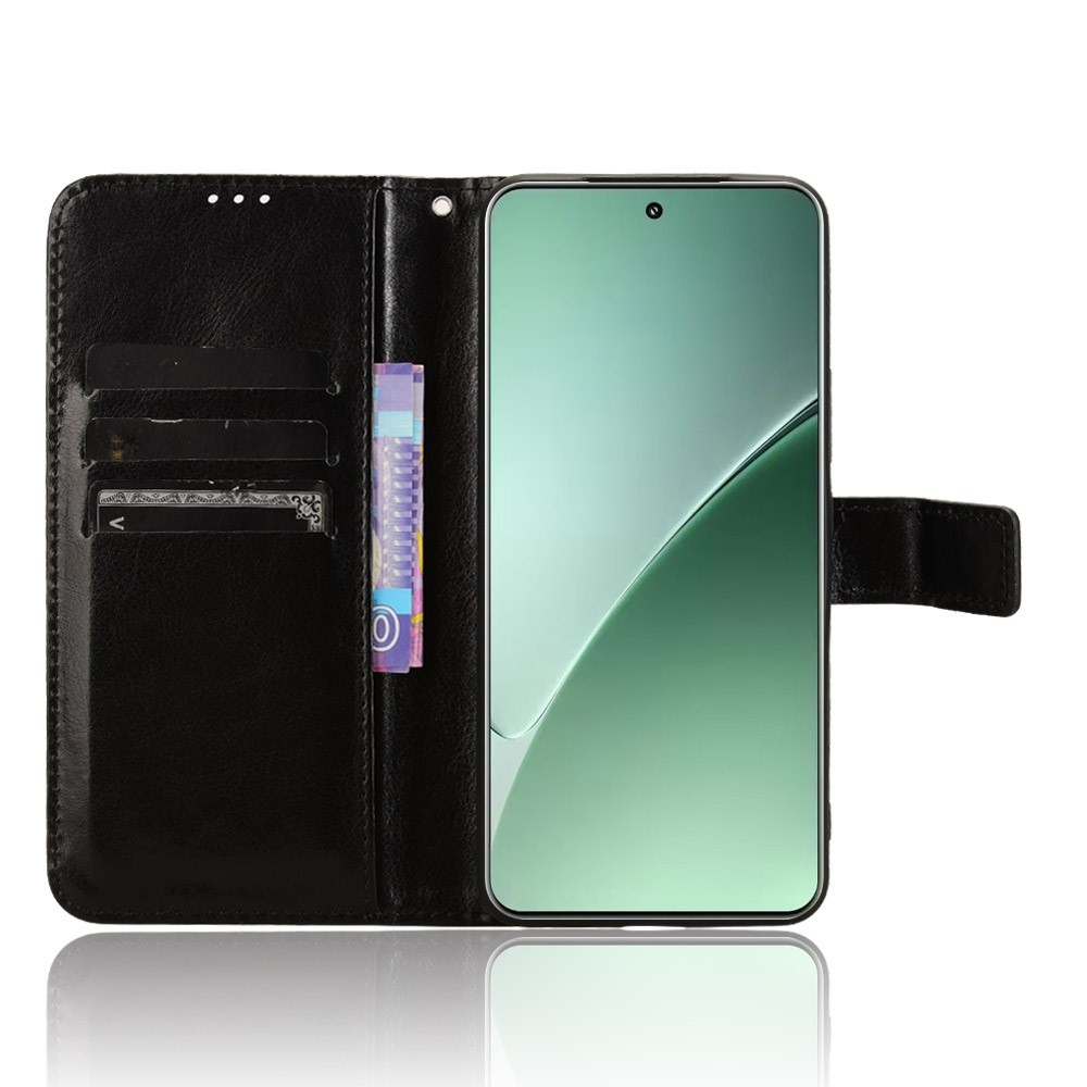 Crazy knížkové pouzdro na Xiaomi 15 Pro - černé