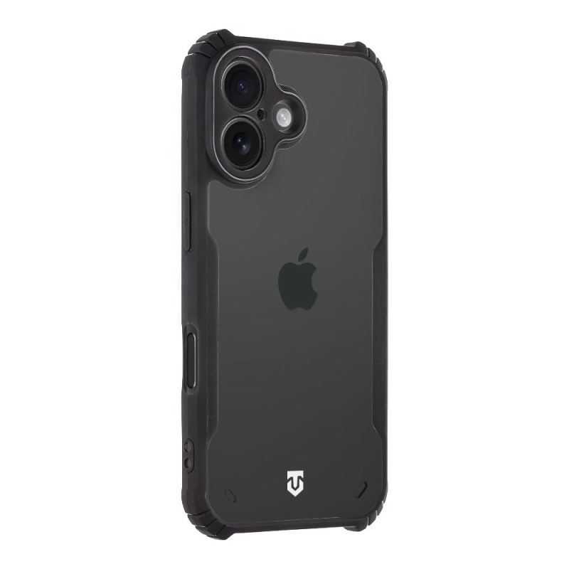 Tactical Quantum Stealth Kryt pro Apple iPhone 16 Clear/Black