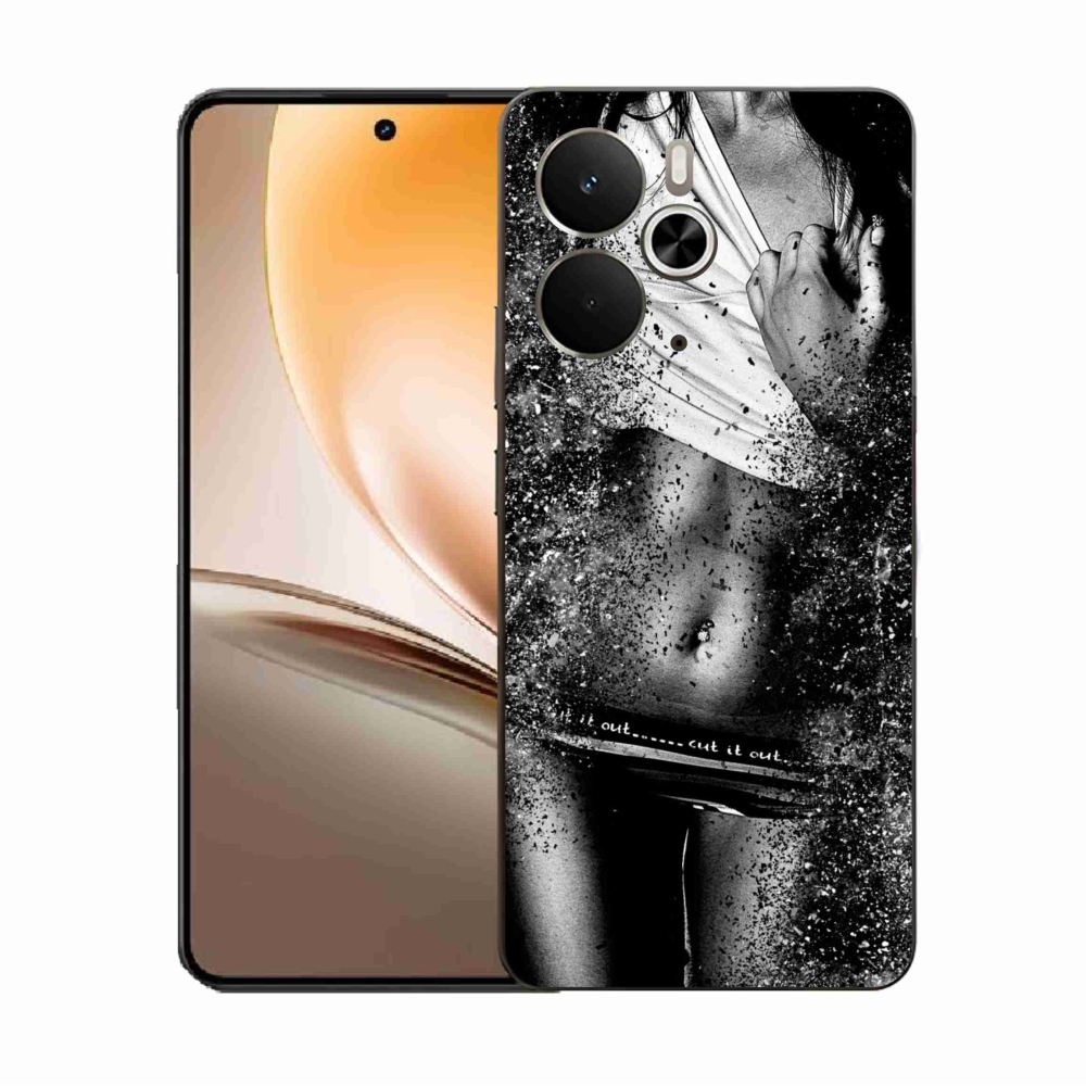 Gelový kryt mmCase na Realme 14 5G - sexy žena 1