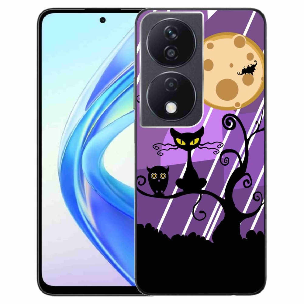 Gelový kryt mmCase na Honor X7b/Honor 90 Smart - halloween