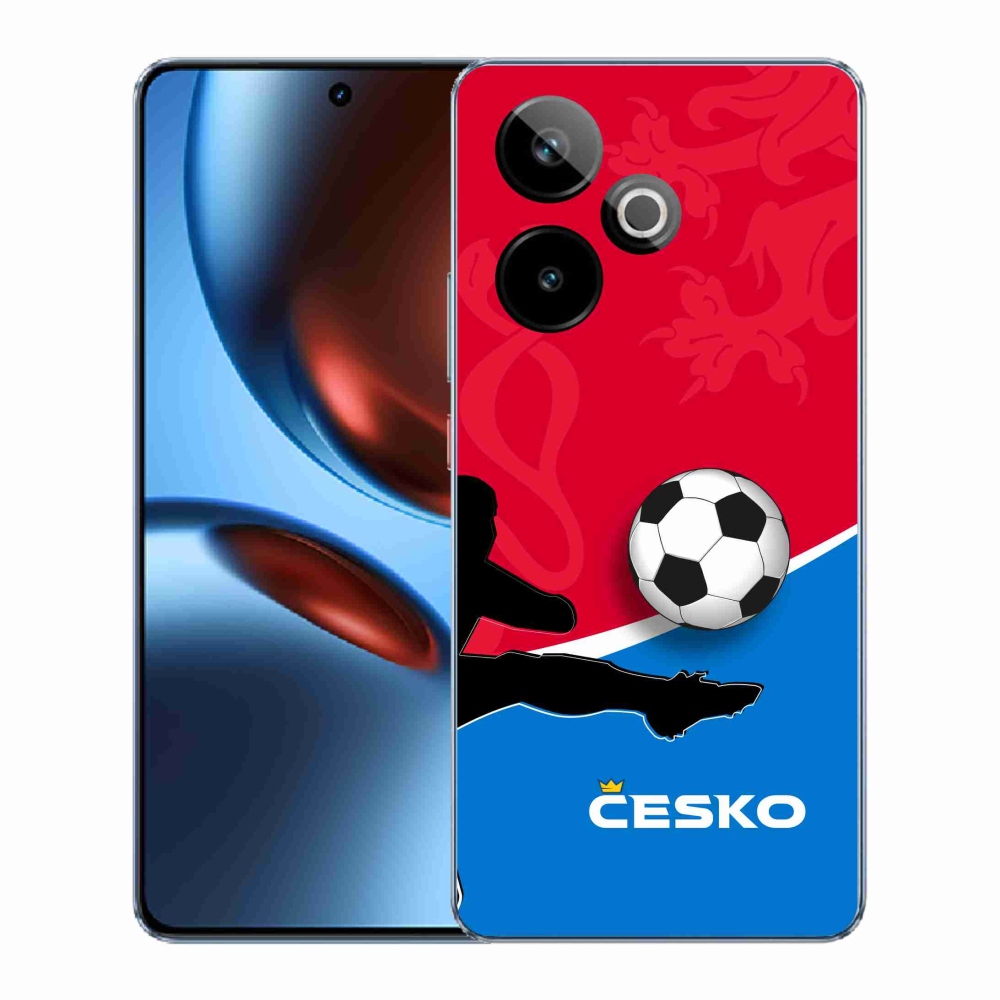 Gelový kryt mmCase na Realme GT 7 5G/GT 7T 5G - fotbal Česko 2
