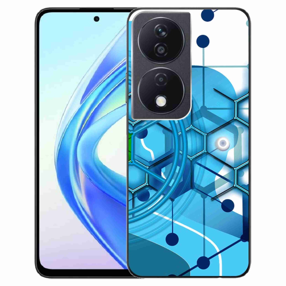 Gelový kryt mmCase na Honor X7b/Honor 90 Smart - abstraktní vzor 2