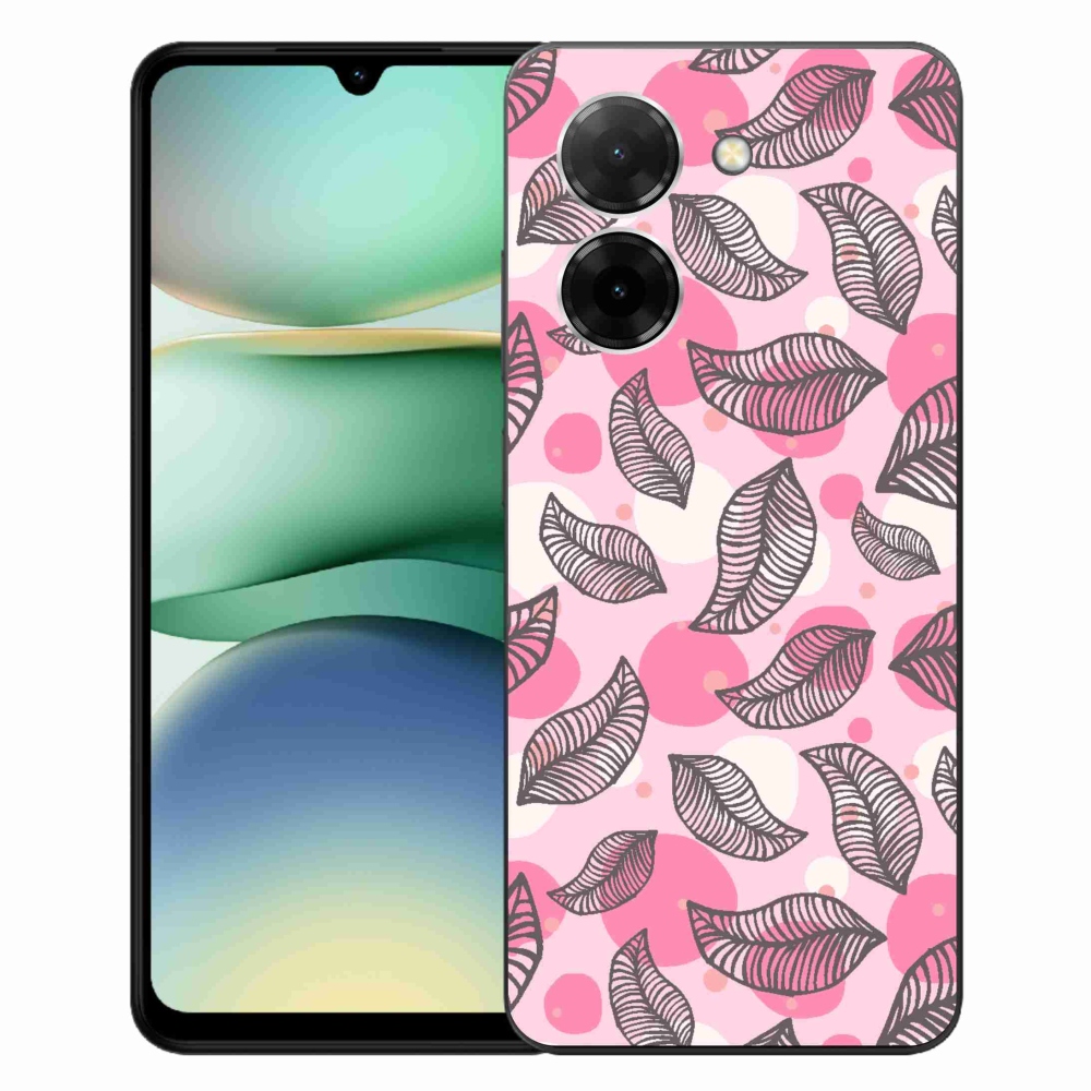 Gelový kryt mmCase na Xiaomi Redmi A5 (171.7x77.8x8.3mm) - kreslené padající listy