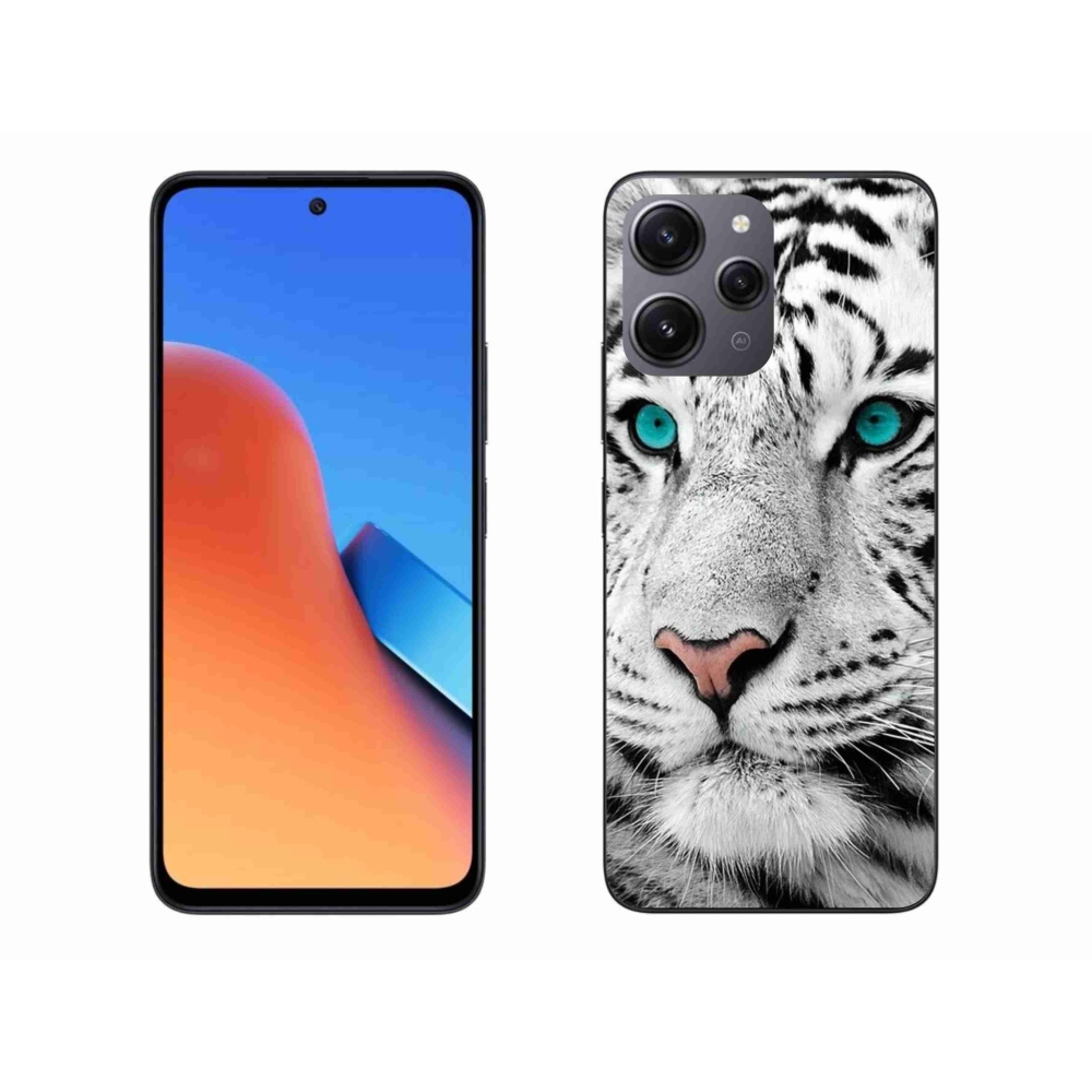 Gelový kryt mmCase na Xiaomi Redmi 12 - bílý tygr