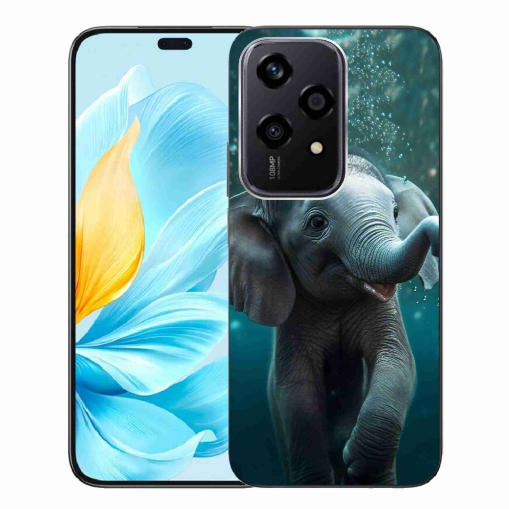 Gelový kryt mmCase na Honor 200 Lite 5G - slůně pod vodou