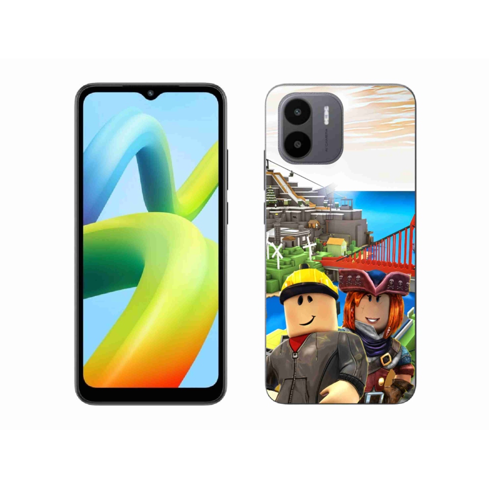Gelový kryt mmCase na Xiaomi Redmi A1 - roblox 1