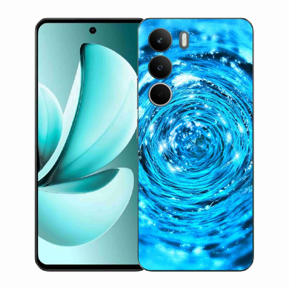 Gelový kryt mmCase na Realme C71 - vodní vír