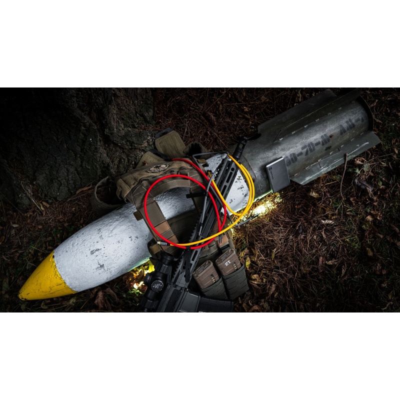 Tactical Fat Man 2.0 Cable USB-A/USB-C 1m Red